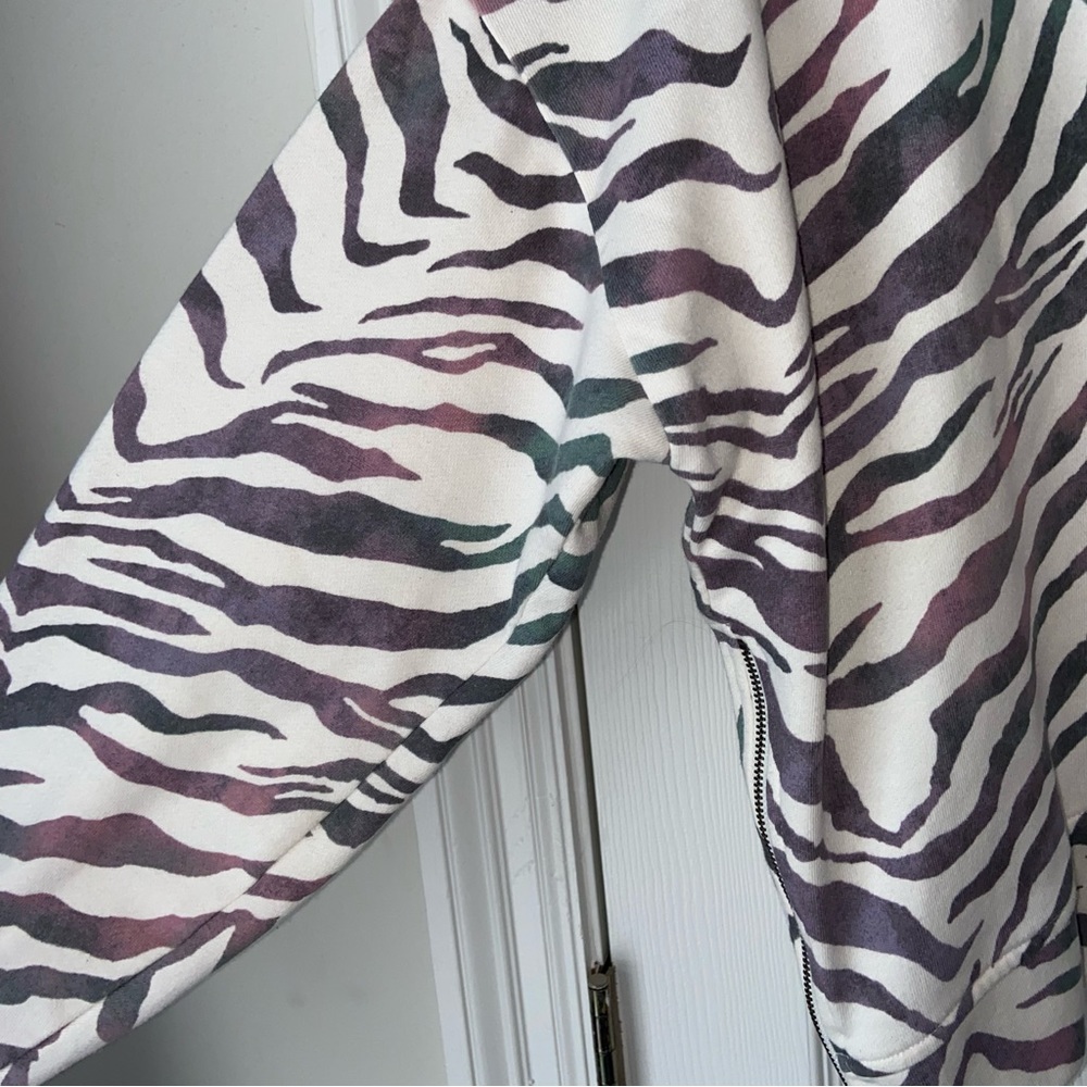 Rails Marlo Ivory Gradient Tiger Stripe Sweatshir… - image 7